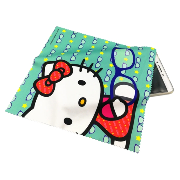 Microfiber multipurpose cleaning cloth+full color digital Printing on 1 location+shipping to... from ASI 37218 Athena Promo (tm)