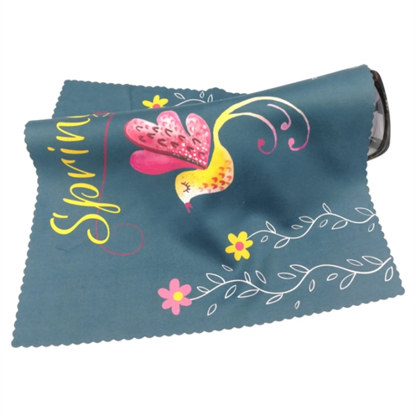 Microfiber multipurpose cleaning cloth+full color digital Printing on 1 location+shipping to... from ASI 37218 Athena Promo (tm)