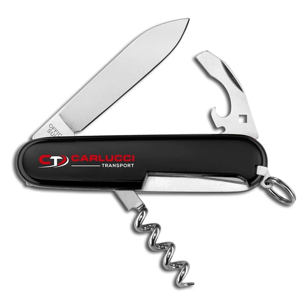Pocket knife with a 3 1/4" handle that features a combination... from ASI 46170 Compass Industries Inc
