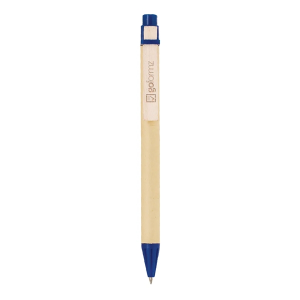Click action recylcle pen with colored accents.... from ASI 31517 Admart Products / Admart Line