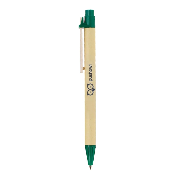 Click action recylcle pen with colored accents.... from ASI 31517 Admart Products / Admart Line