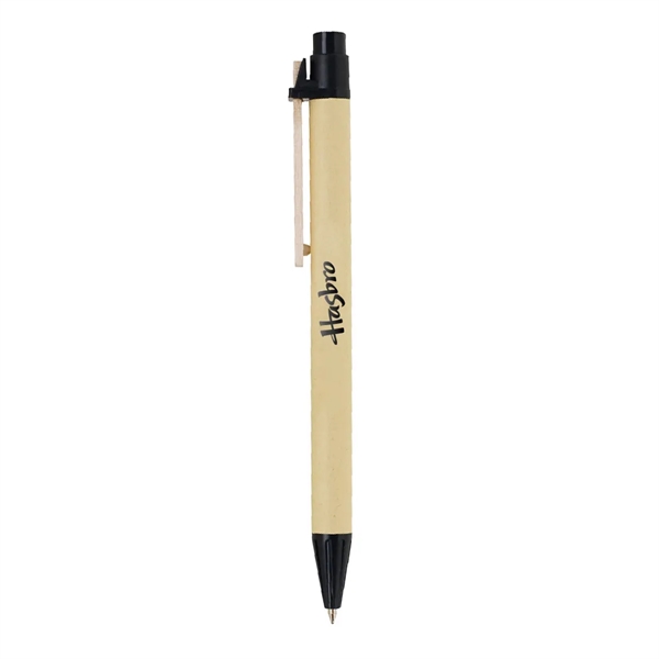 Click action recylcle pen with colored accents.... from ASI 31517 Admart Products / Admart Line