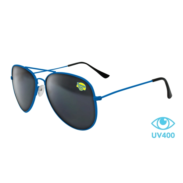 Metal aviators available in several colors that are pantone matched on... from ASI 45657 Pop! Promos