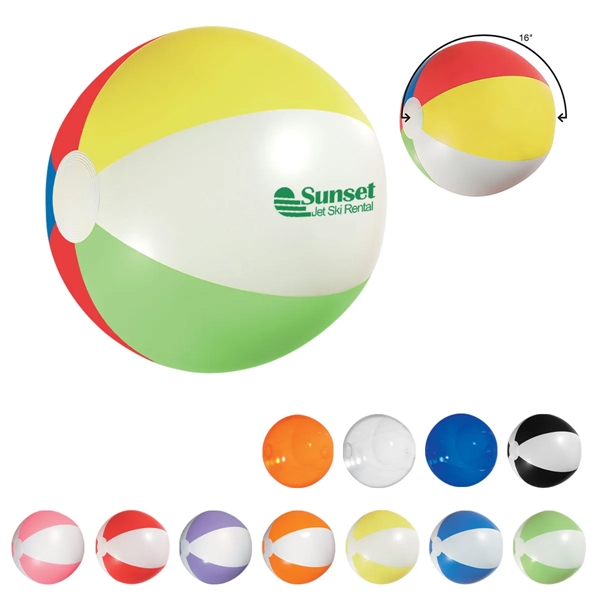 16" diameter beach ball.... from ASI 61125 Hit Promotional Products / Hit®