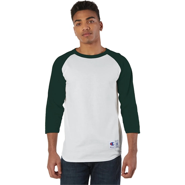 Champion adult raglan t-shirt with 3/4 sleeves.... from ASI 34063 alphabroder