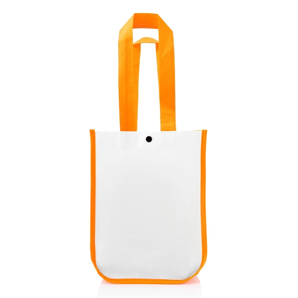 110GSM non-woven polypropylene glossy laminated designer tote bag with plastic snap... from ASI 57800 Gordon Sinclair / Gordon Sinclair®