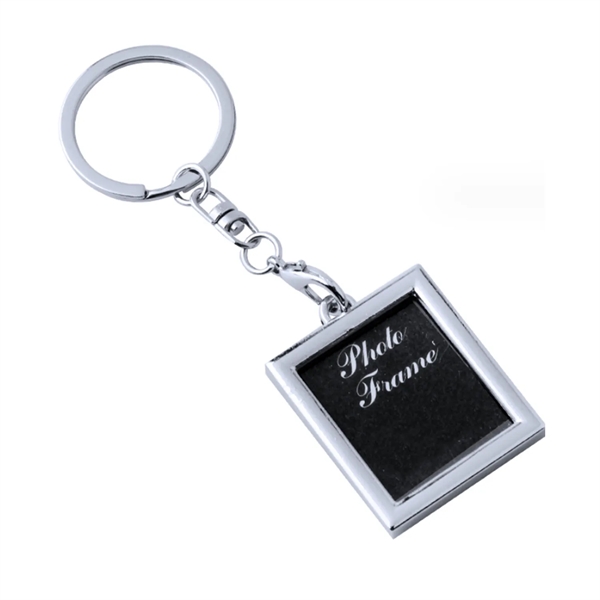 Creative metal keychain plus laser engraving on 1 location... from ASI 37218 Athena Promo (tm)