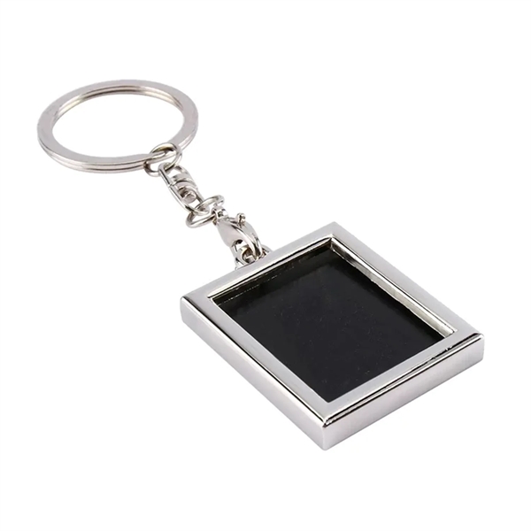Creative metal keychain plus laser engraving on 1 location... from ASI 37218 Athena Promo (tm)