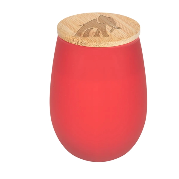 Scented candle with a soda lime glass, soy wax with vanilla... from ASI 61125 Hit Promotional Products / Hit®