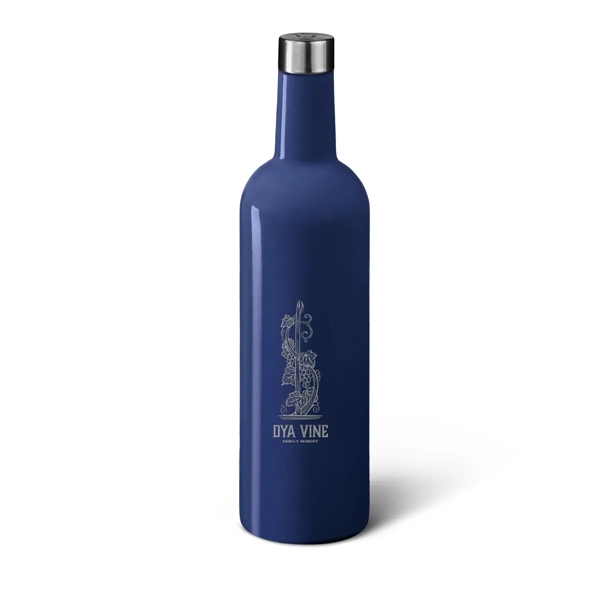 25 ounce insulated stainless steel wine bottle with spill resistant lid... from ASI 61125 Hit Promotional Products / Hit®