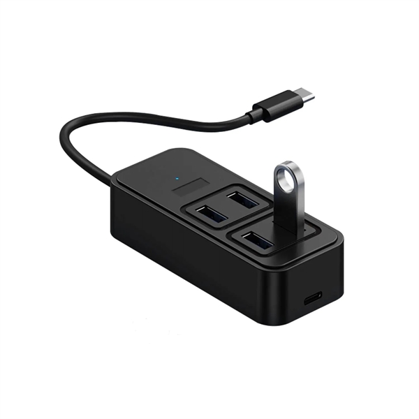 5 in 1 Type-C USB 3.0 hub plus 1 color silkscreen... from ASI 37218 Athena Promo (tm)