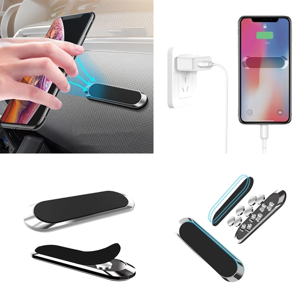 Magnetic strip car phone mount plus 1 color silkscreen on 1... from ASI 37218 Athena Promo (tm)