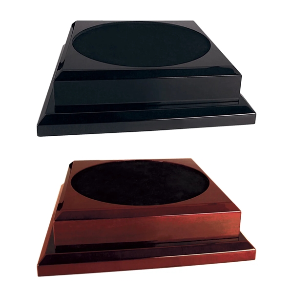 Rosewood Royal Piano Finish Pedestal Base... from ASI 92531 Unique Custom Products / UCP