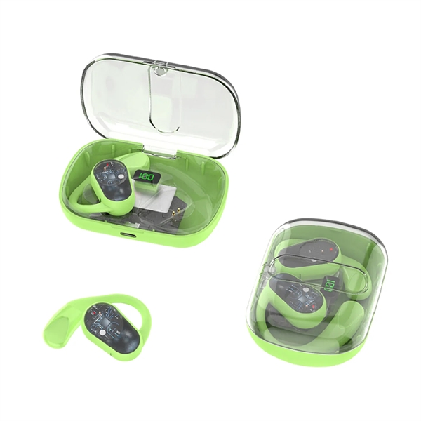 Wireless Bluetooth 5.3 TWS earbuds with charging case plus 1c1p silkscreen... from ASI 37218 Athena Promo (tm)