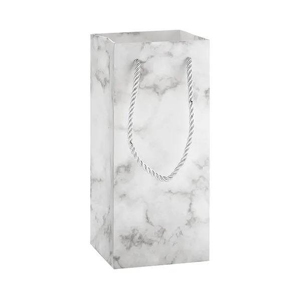 Card stock gift bags with rope handles with marble design in... from ASI 57800 Gordon Sinclair / Gordon Sinclair®