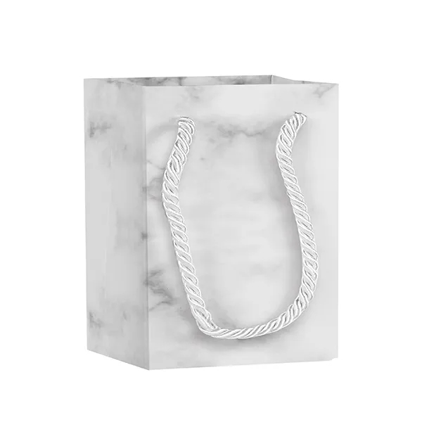 Card stock gift bags with rope handles with marble design in... from ASI 57800 Gordon Sinclair / Gordon Sinclair®