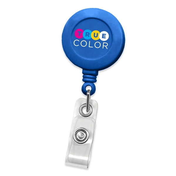 These economical custom badge reels come with a slide-type belt clip... from ASI 79898 Promovision / PROMOVISION
