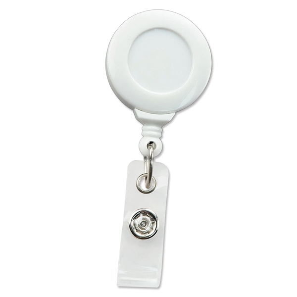 These economical custom badge reels come with a slide-type belt clip... from ASI 79898 Promovision / PROMOVISION