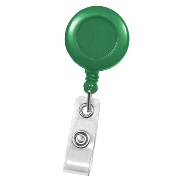 These economical custom badge reels come with a slide-type belt clip... from ASI 79898 Promovision / PROMOVISION