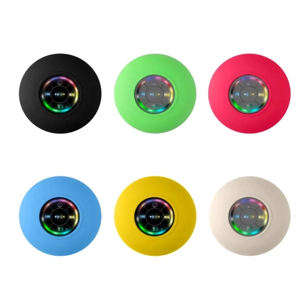 LED waterproof wireless bluetooth speaker plus silkscreen imprint on 1 location... from ASI 37218 Athena Promo (tm)