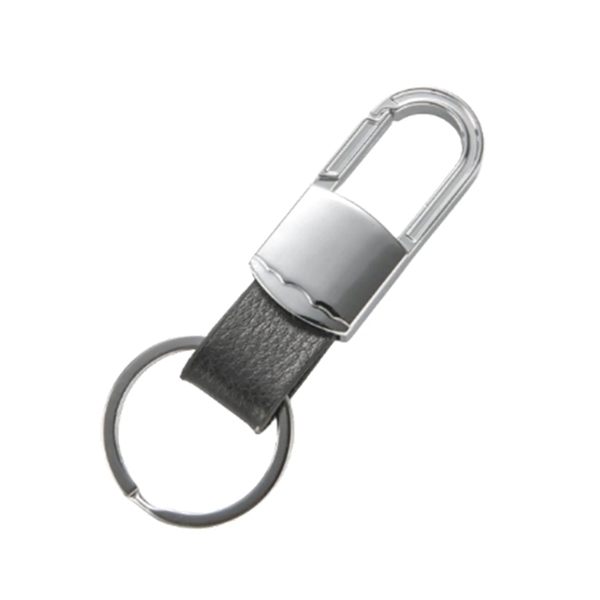 Metal hook keychain plus laser engraving on 1 location... from ASI 37218 Athena Promo (tm)
