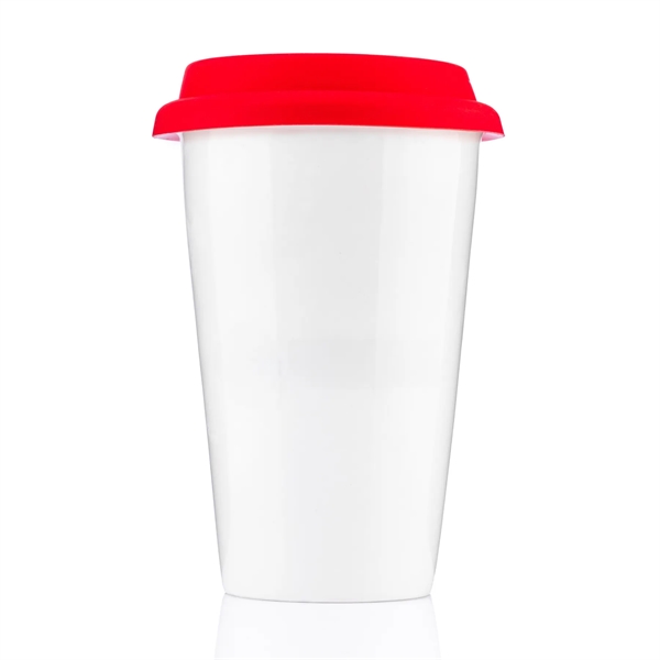 10 ounce ceramic tumbler with silicone sipping lid.... from ASI 57800 Gordon Sinclair / Gordon Sinclair®