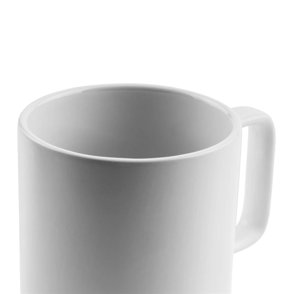 12 ounce ceramic mug with screw-on saucer/lid, handle and stackable design.... from ASI 57800 Gordon Sinclair / Gordon Sinclair®