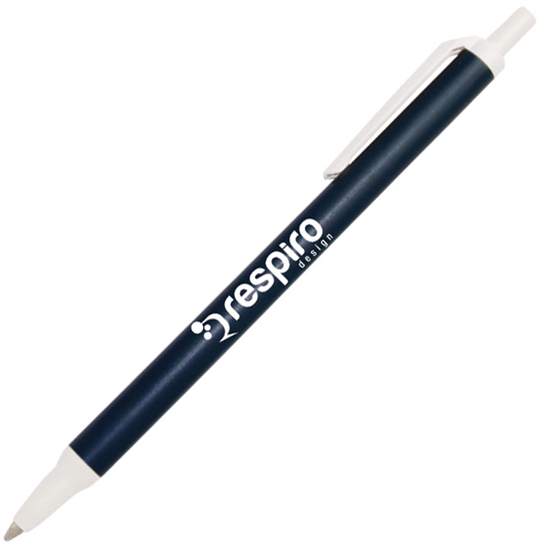 Two-tone ballpoint pen with click action mechanism.... from ASI 90859 Tempo Industries Inc