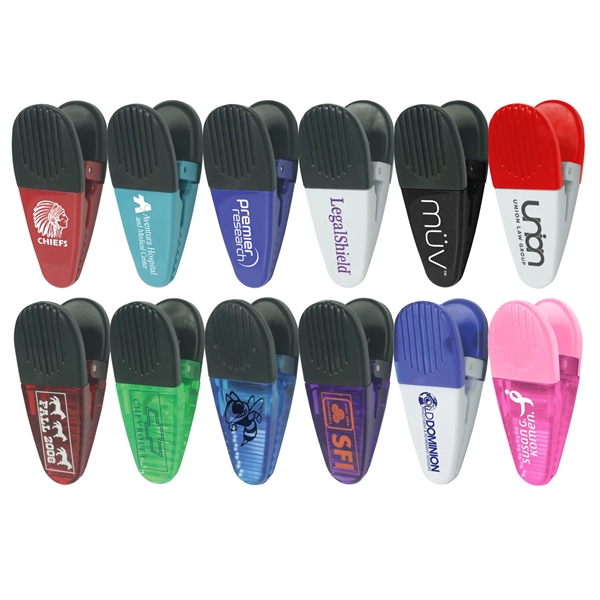 Magnetic 1 1/4" x 3 1/2" clip, spring loaded hinge with... from ASI 93520 Ventura Inc