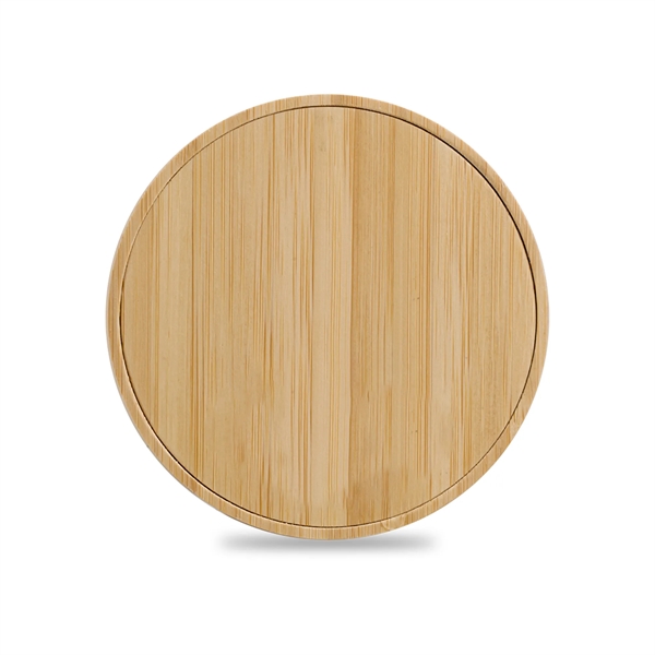 The Parkfield 15W Wireless Charging Pad is made from Bamboo making... from ASI 74741 NVS Promo Designs, Inc. / NVS Promo