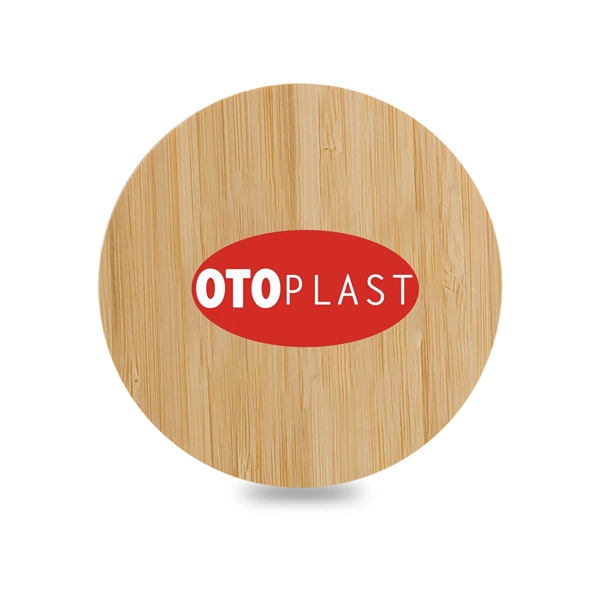 The Parkfield 15W Wireless Charging Pad is made from Bamboo making... from ASI 74741 NVS Promo Designs, Inc. / NVS Promo