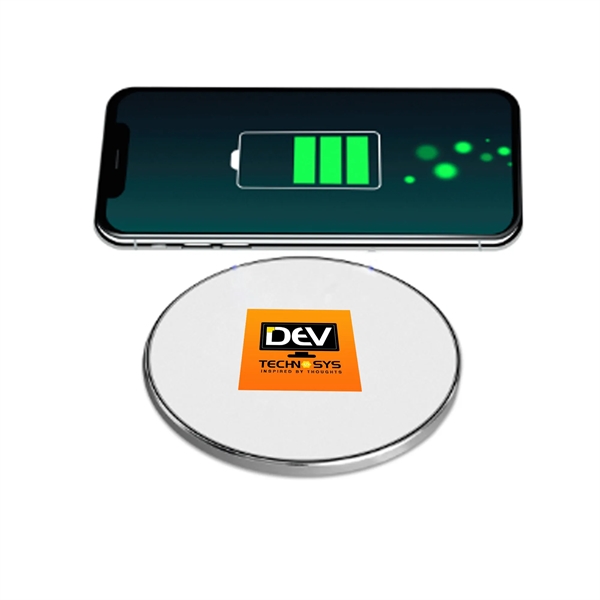 15W Wireless Charging Pad, fast charging and a great logo area... from ASI 74741 NVS Promo Designs, Inc. / NVS Promo