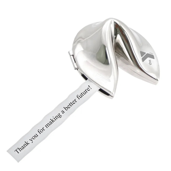 Silver hinged, fortune cookie... from ASI 73010 Natico Originals Inc / Natico Originals
