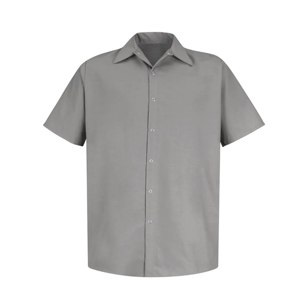 Short sleeve work shirt made of 65/35 polyester/cotton TouchTex™ II fabric.... from ASI 84358 S&S Activewear