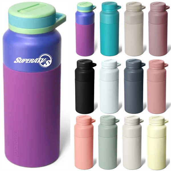 Brumate® Rotera TwistSip Water bottle 35oz, leakfroof design, wide mouth opening,... from ASI 72657 Active Life Promo / Active Life