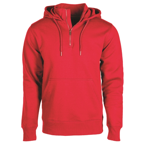 Water resistant hoodie made of 55% Cotton / 45% Polyester.... from ASI 50930 Dunbrooke
