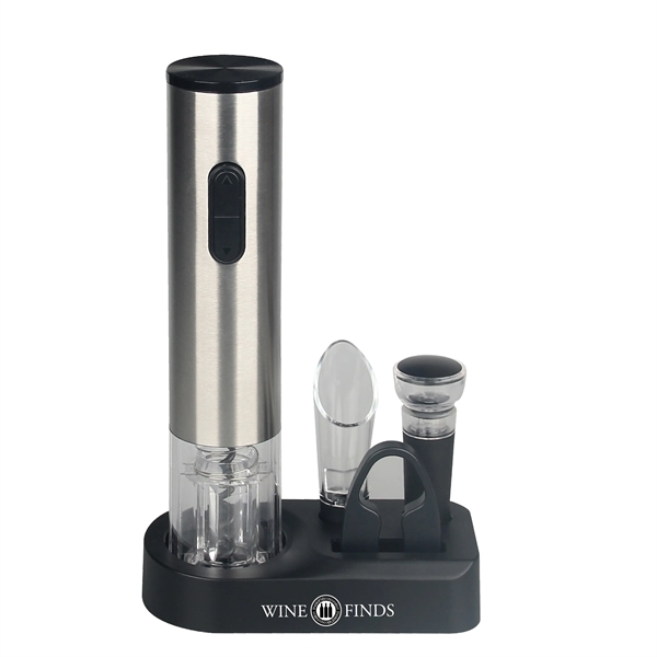 Stylish electric wine opener set that complements any bar or home.... from ASI 30112 ACE Products