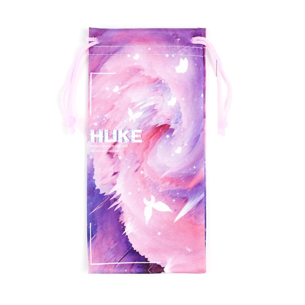 Drawstring multifunctional microfiber pouch+digital printing on outside+standard shipping to 1 continental... from ASI 37218 Athena Promo (tm)