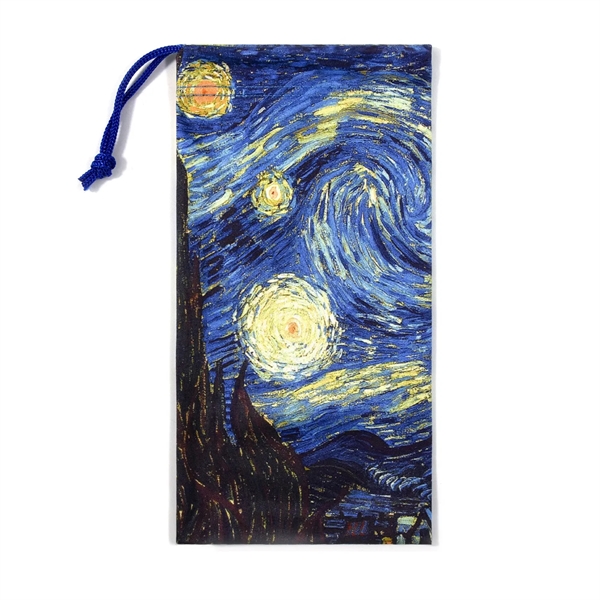 Drawstring multifunctional microfiber pouch+digital printing on outside+standard shipping to 1 continental... from ASI 37218 Athena Promo (tm)