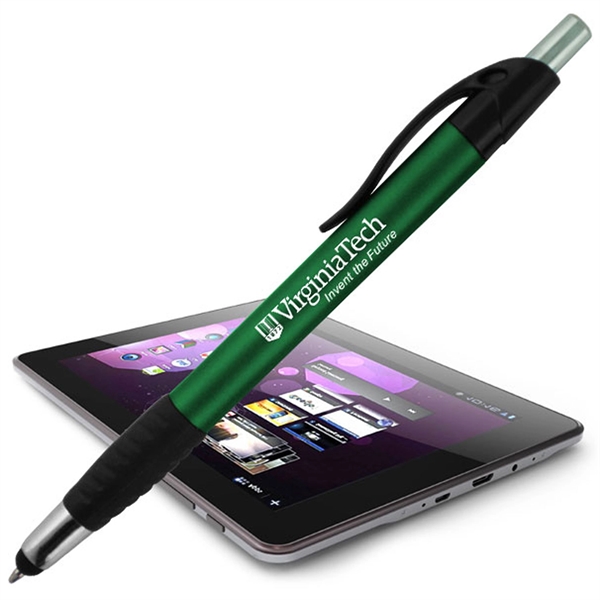 Presto pen with a stylus tip for use on touchscreens and... from ASI 90859 Tempo Industries Inc