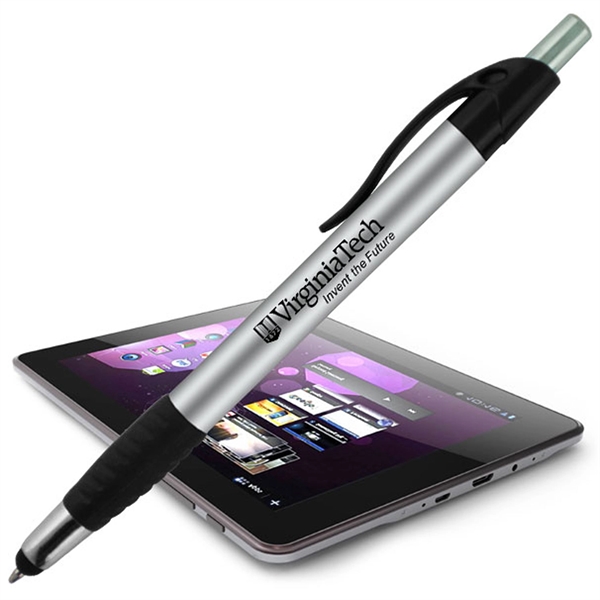 Presto pen with a stylus tip for use on touchscreens and... from ASI 90859 Tempo Industries Inc