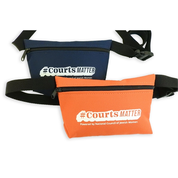 Waist pack with adjustable waist strap and zipper closure.... from ASI 41630 Brave USA / Brave USA