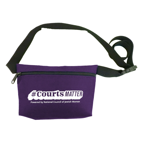 Waist pack with adjustable waist strap and zipper closure.... from ASI 41630 Brave USA / Brave USA