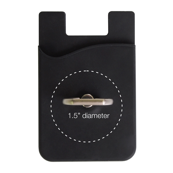 The iWalletRing combines the functionality of a ring holder and wallet... from ASI 62124 iClick, Inc. / iClick®