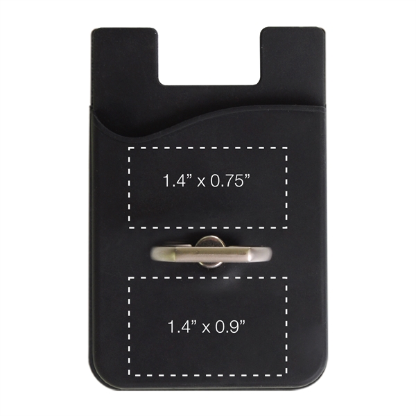 The iWalletRing combines the functionality of a ring holder and wallet... from ASI 62124 iClick, Inc. / iClick®