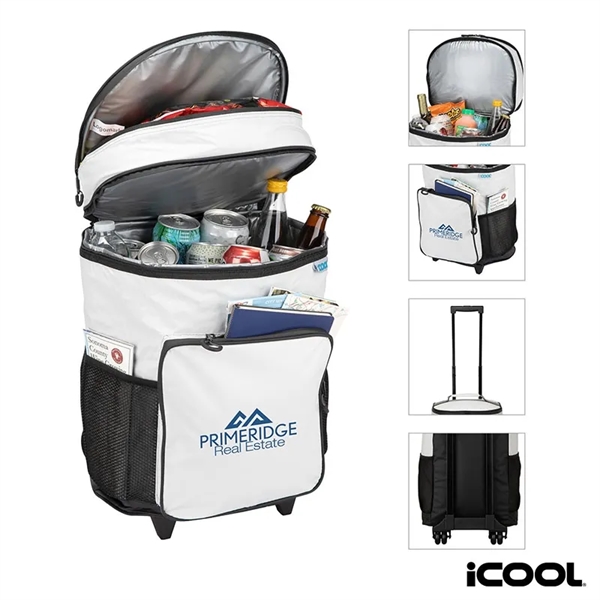 iCOOL® Lake Havasu Lake Havasu Rolling Cooler Bag... from ASI 67866 Logomark/Valumark