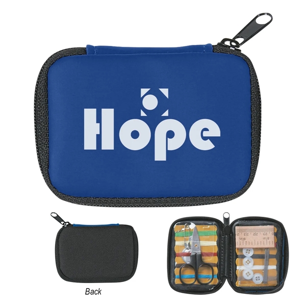 Deluxe sewing kit with zipper closure.... from ASI 61125 Hit Promotional Products / Hit®