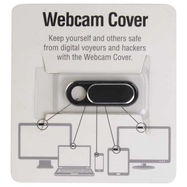 Super slim webcam cover, Aluminum with engraved logo, Individually packaged... from ASI 62124 iClick, Inc. / iClick®