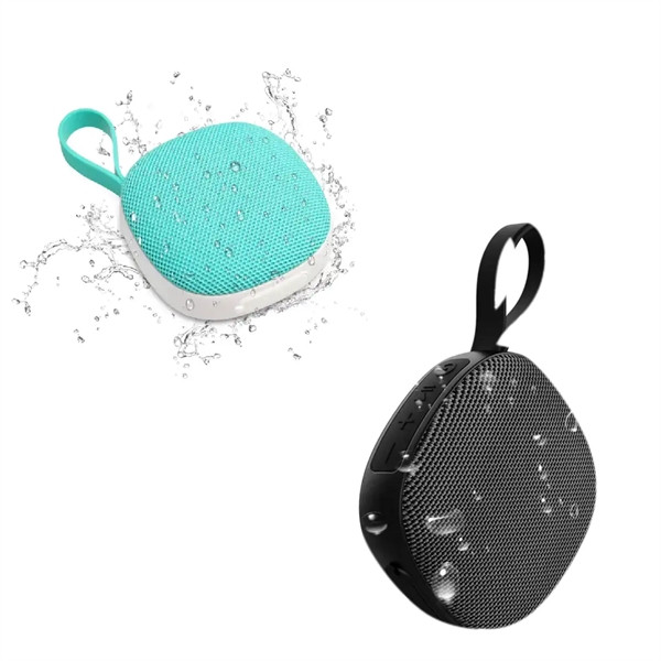 Magnetic waterproof wireless Bluetooth speaker plus 1c1p silkscreen imprint plus shipping... from ASI 37218 Athena Promo (tm)