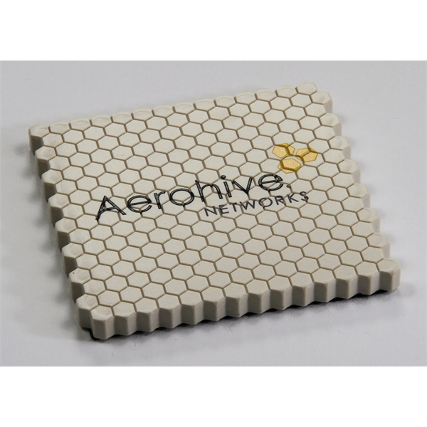 This coaster has honeycomb pattern molded into the stone coaster.... from ASI 89860 StoneyCreek / StoneyCreek®